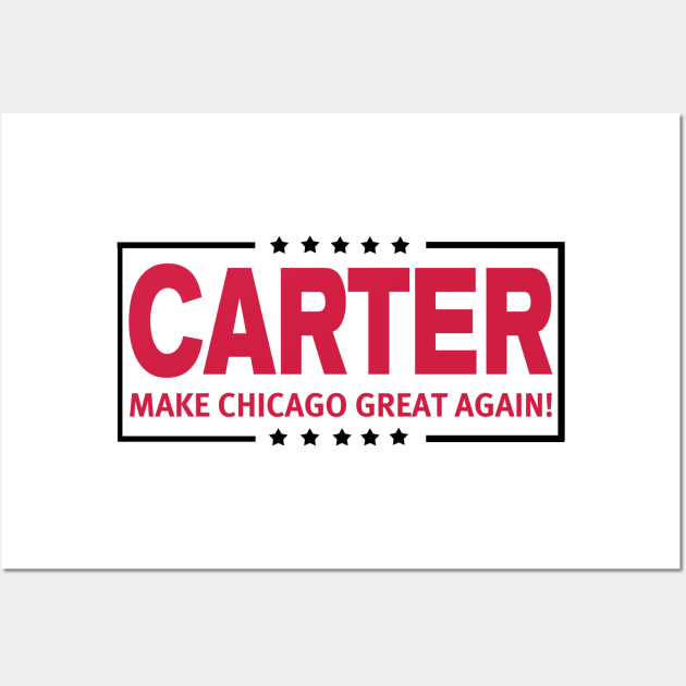 Carter - MCGA!!! Wall Art by OffesniveLine